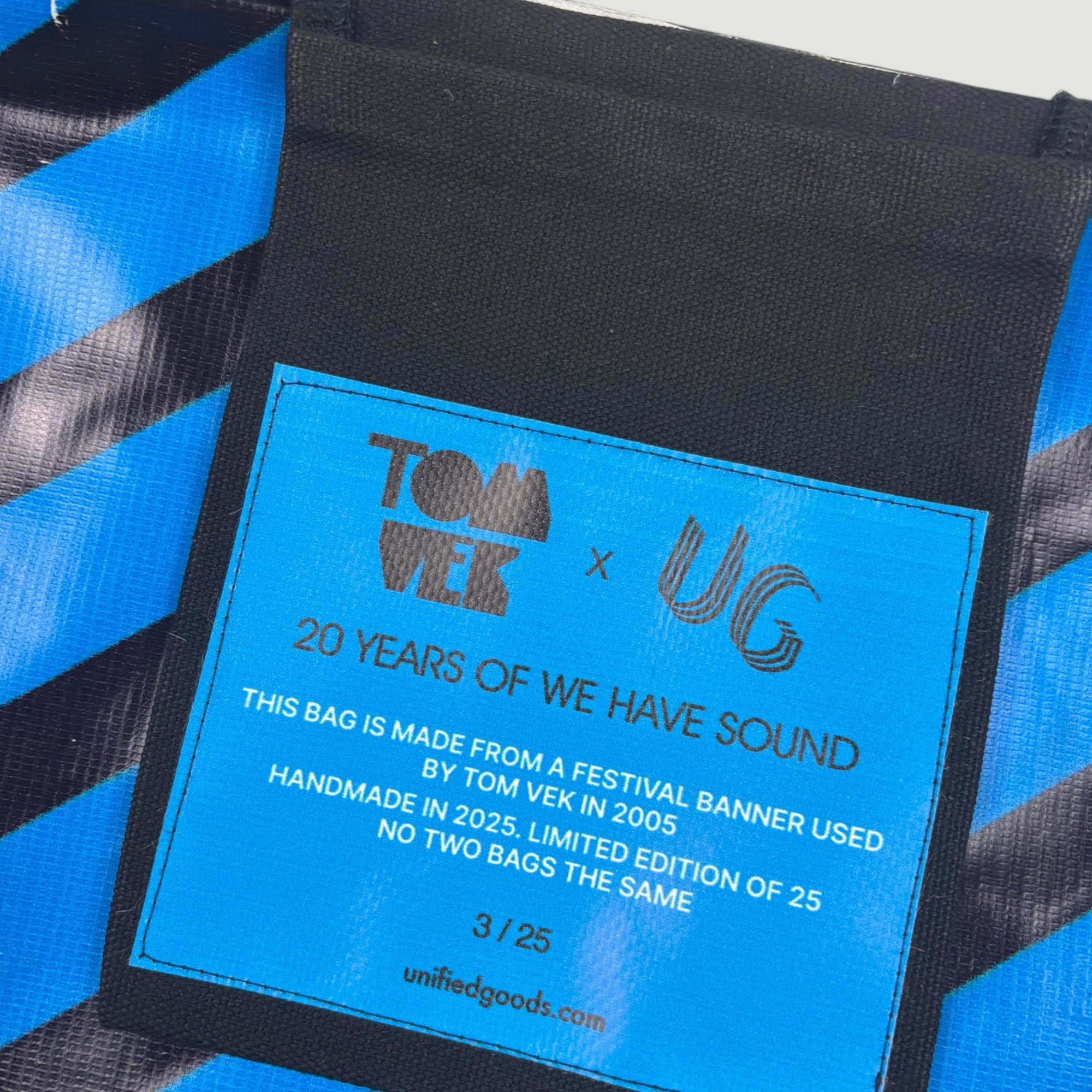 Tom Vek x UG Banner Messenger Bag  (No.3/25)