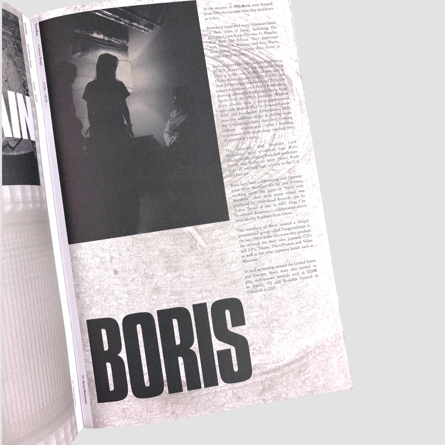 2007 ATP Portishead Programme