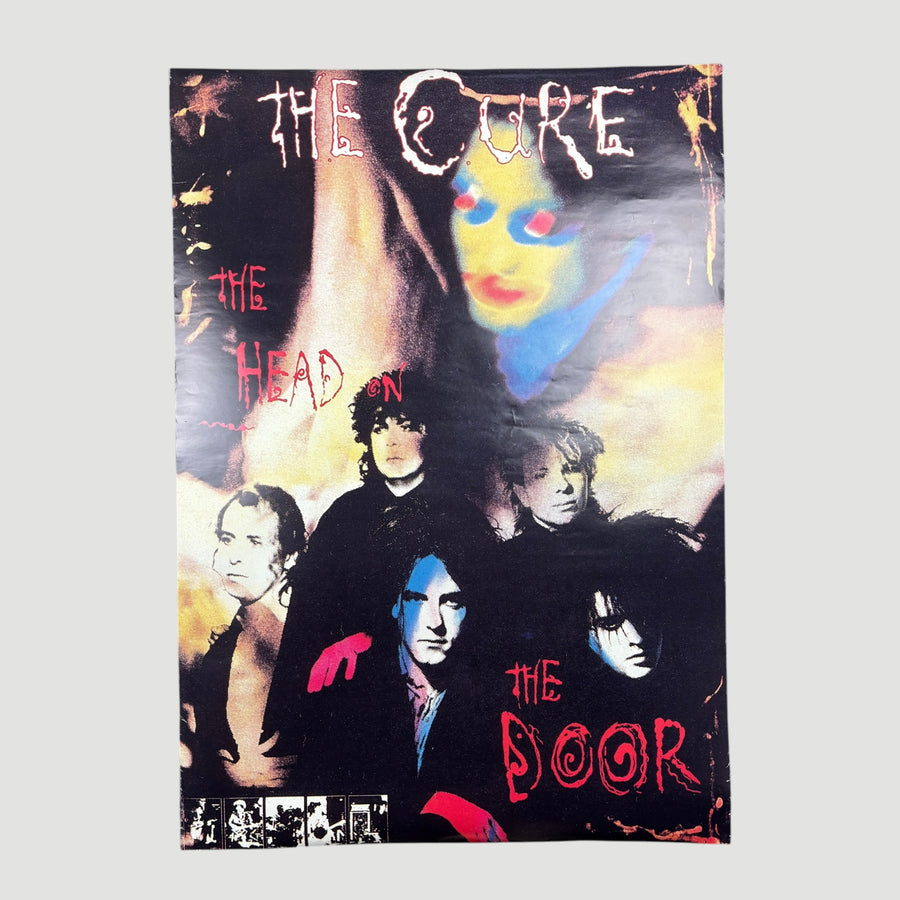 80's The Cure 'The Head on the Door' Poster