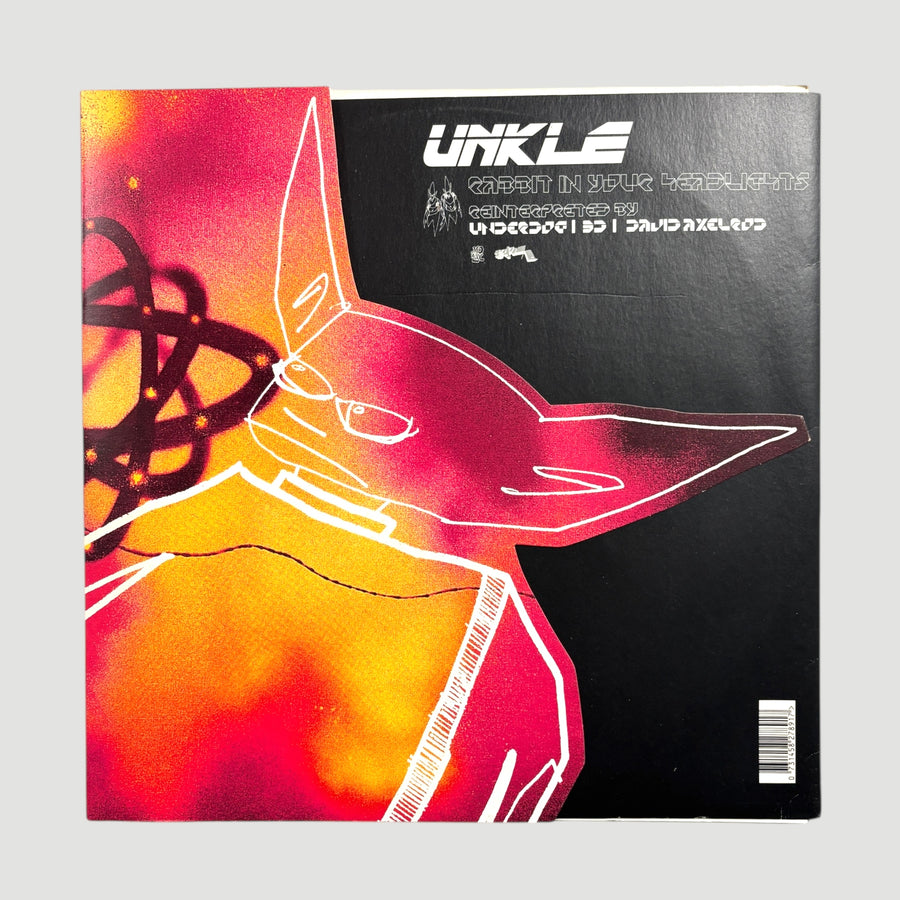 1998 Unkle Rabbit in Your Headlights UK 12" Single