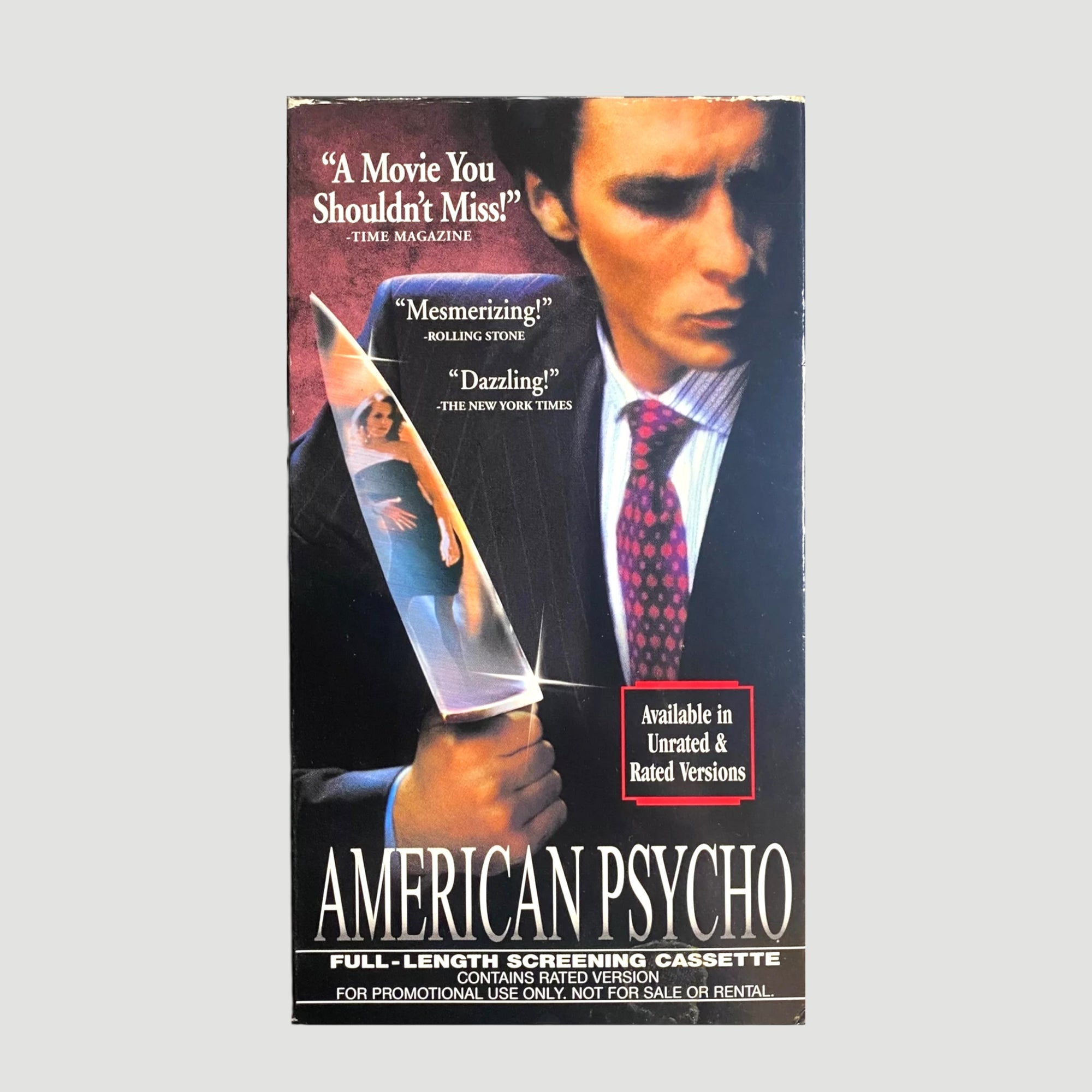 2000 American Psycho US Screener/Demo VHS