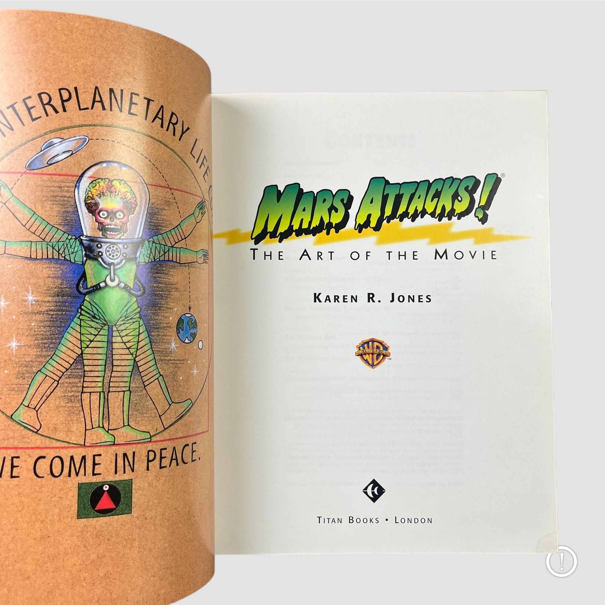 1996 Mars Attack The Art of the Movie