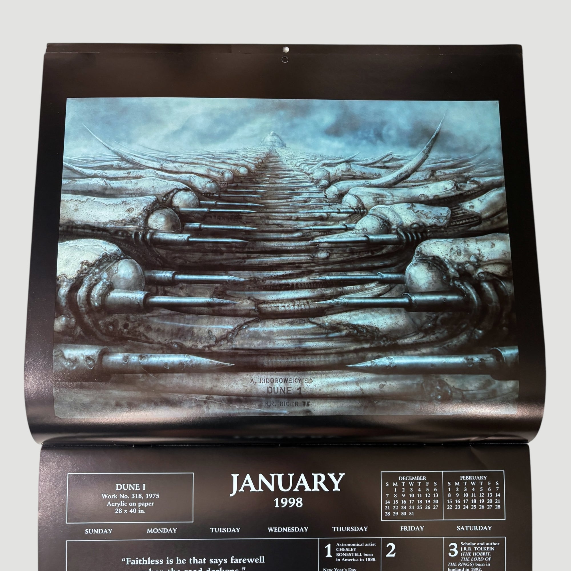 1998 H.R. Giger Calendar
