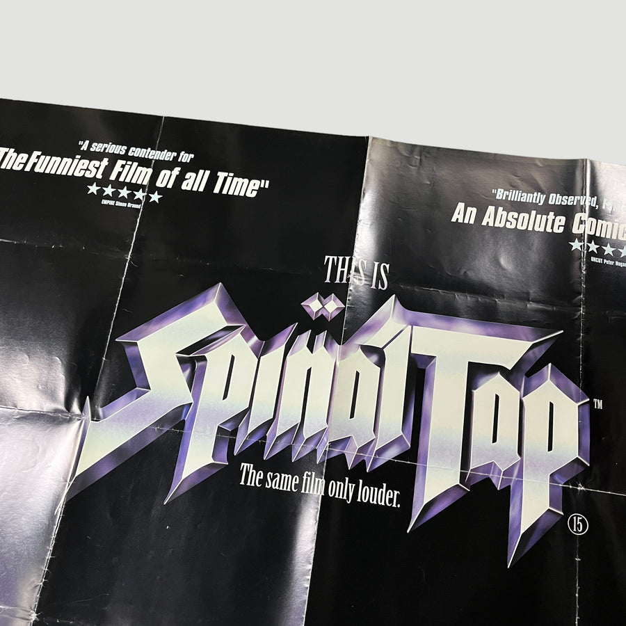 2000 Spinal Tap Re-Release UK Quad Poster