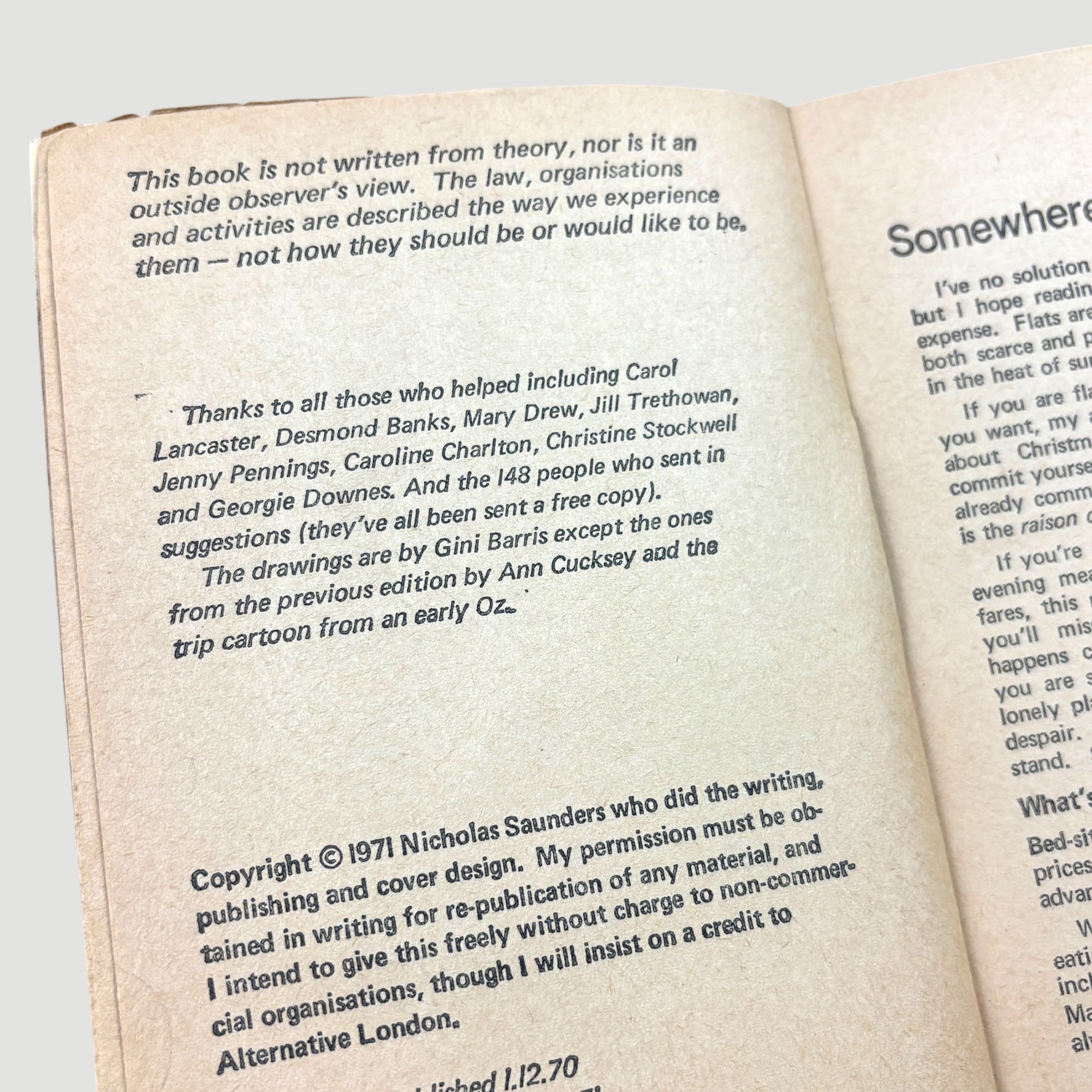 1971 Alternative London 2nd Edition