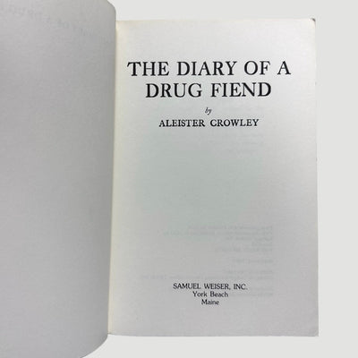 1987 Aleister Crowley Diary of a Drug Fiend