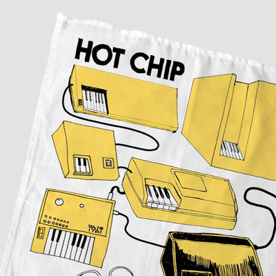 Hot Chip x UG Coming on Strong White Tea Towel