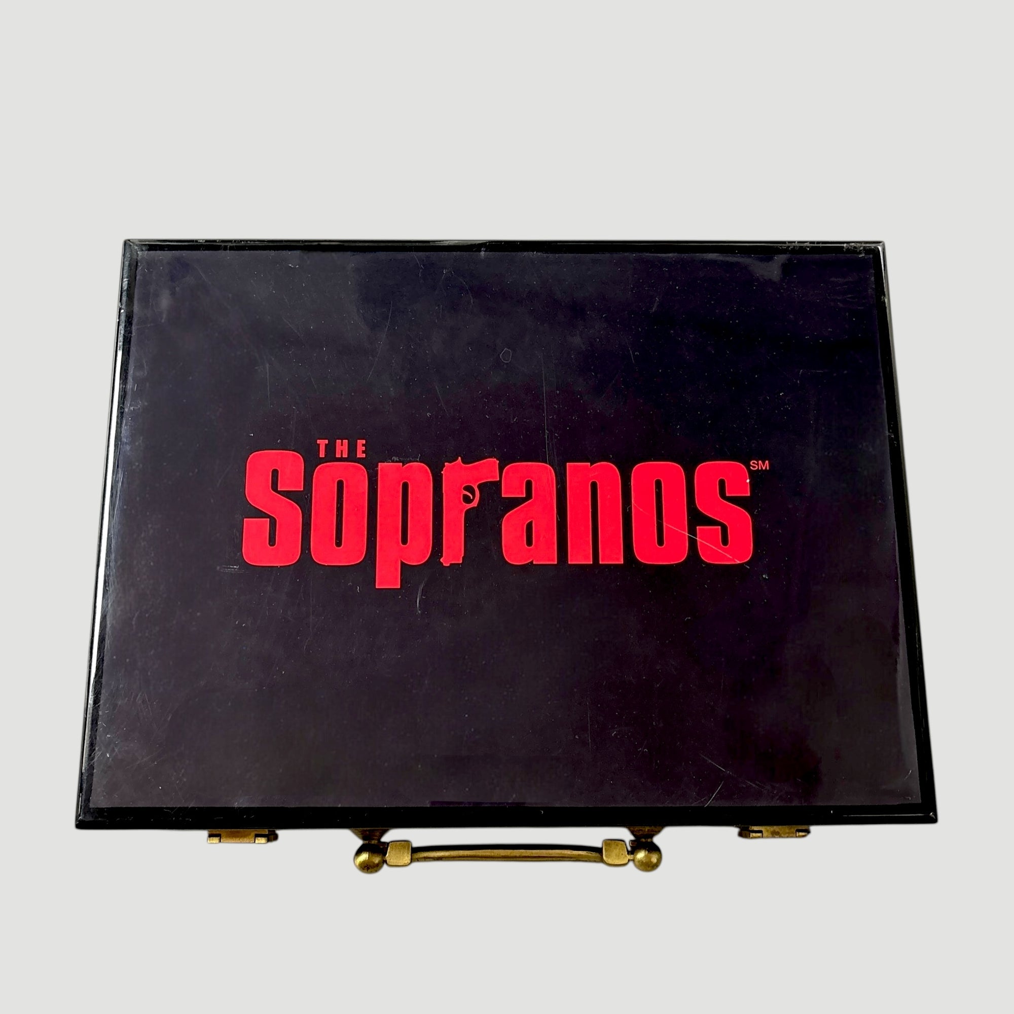 00's HBO The Sopranos Poker Chip Set Briefcase