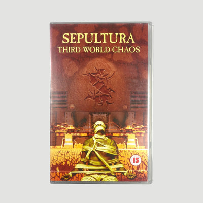 1995 Sepultura Third World Chaos VHS