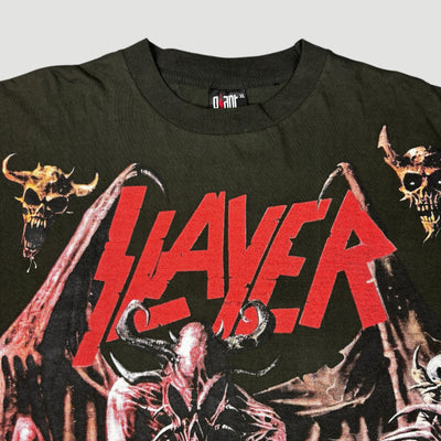 1993 Slayer Demon All Over Print T-Shirt