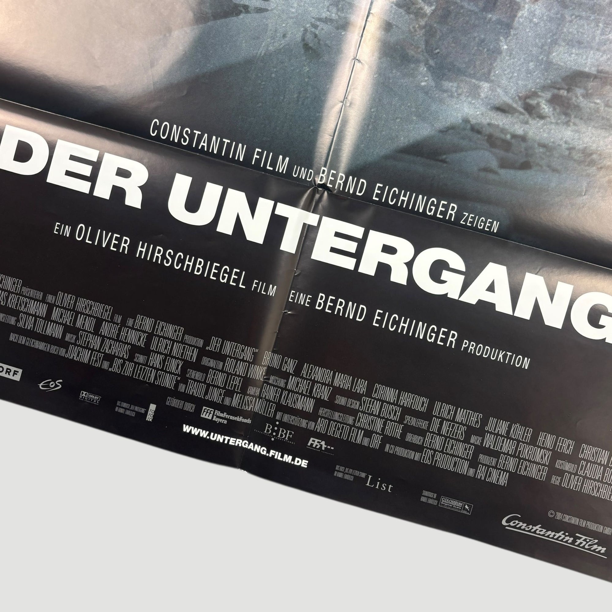 2004 Downfall German Release Poster