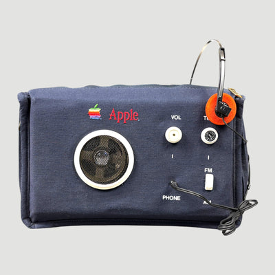 Late 80's Apple Radio/Cooler Picnic Bag