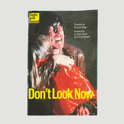 1997 Sight & Sound Don't Look Now Screenplay
