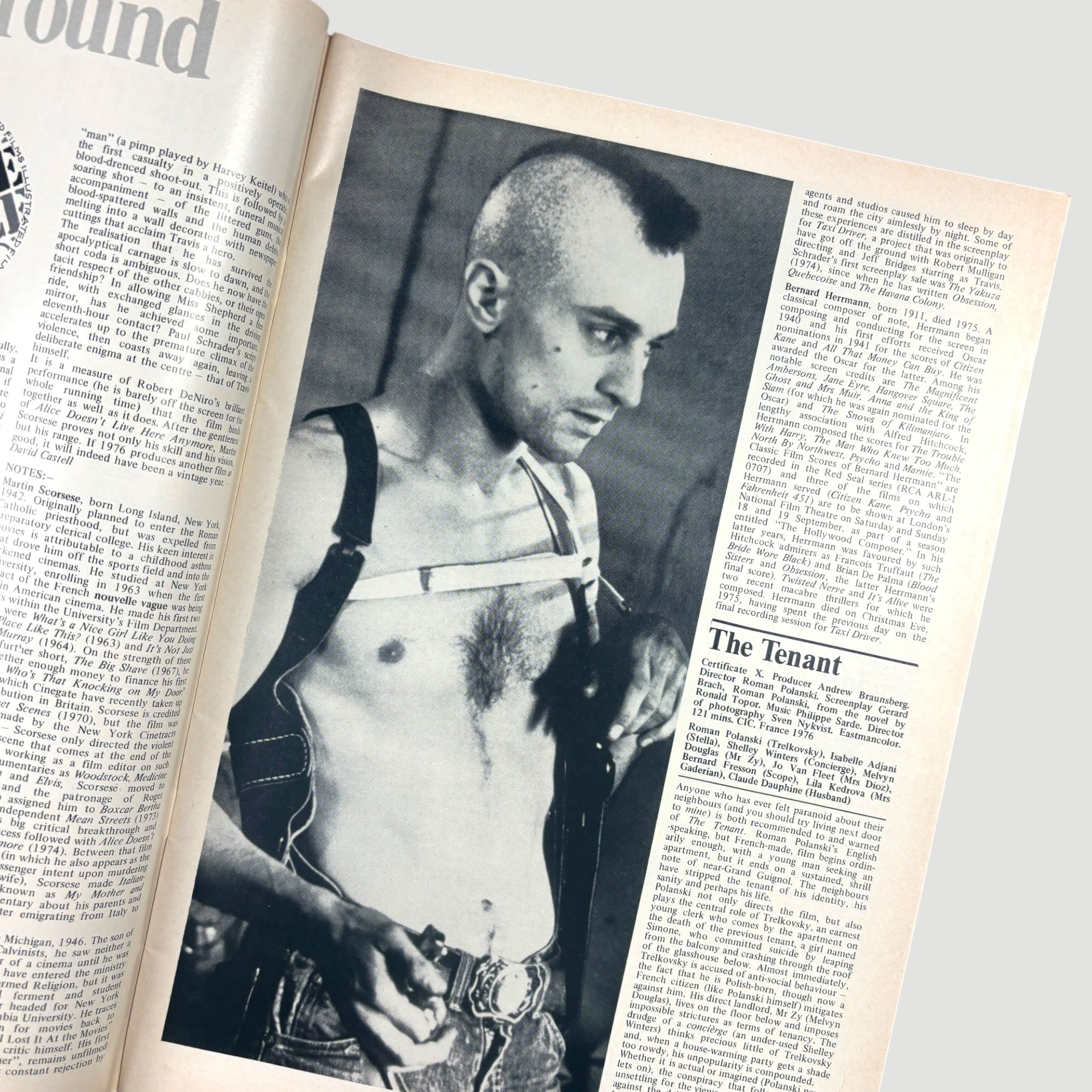 1976 Films Illustrated Taxi Driver Issue