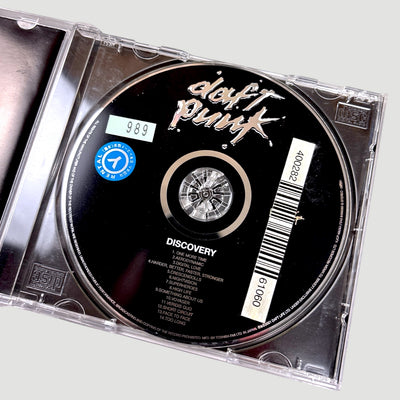 2001 Daft Punk Discovery Japanese Ex-Rental CD + Daft Clubcard