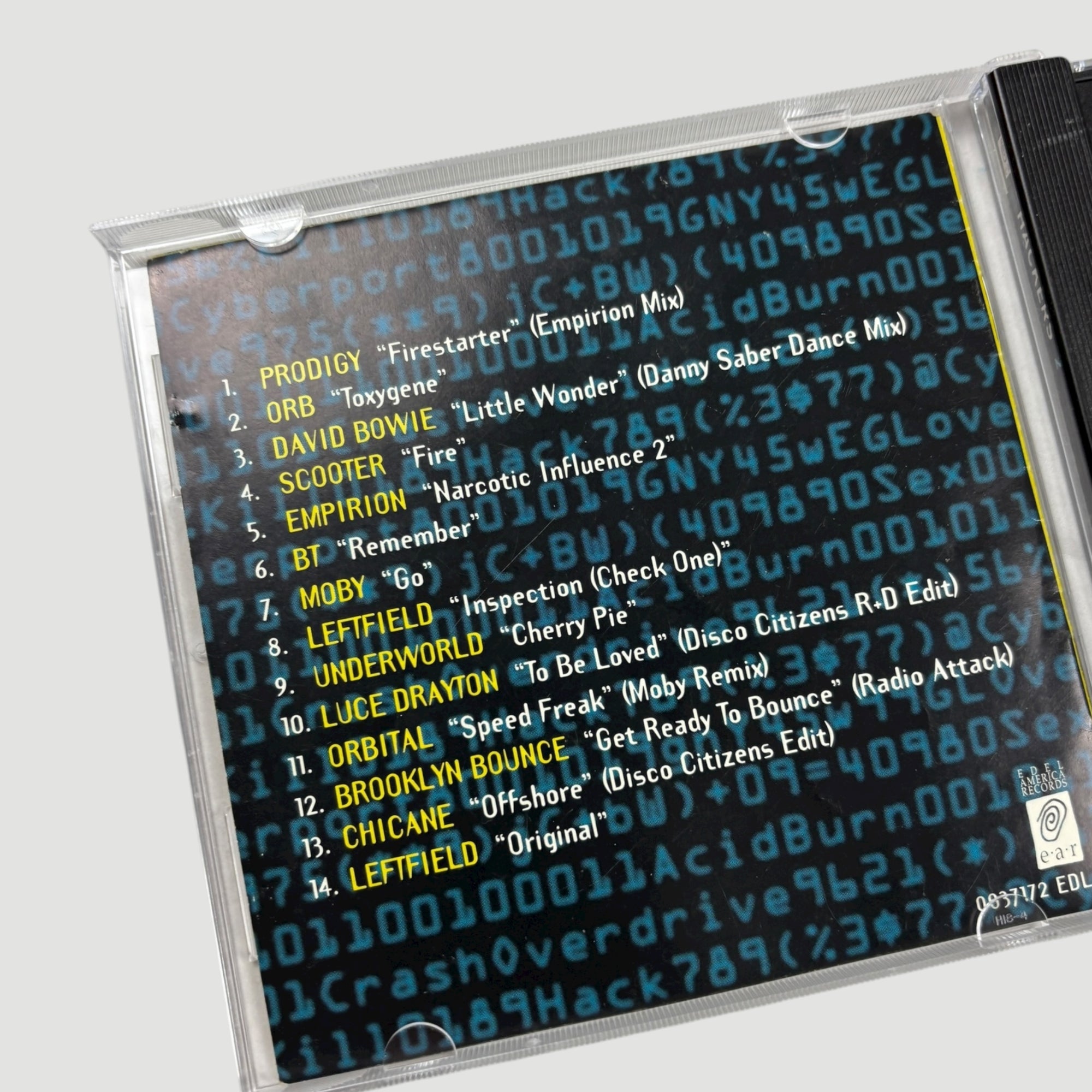 1997 Hackers 2 US OST CD