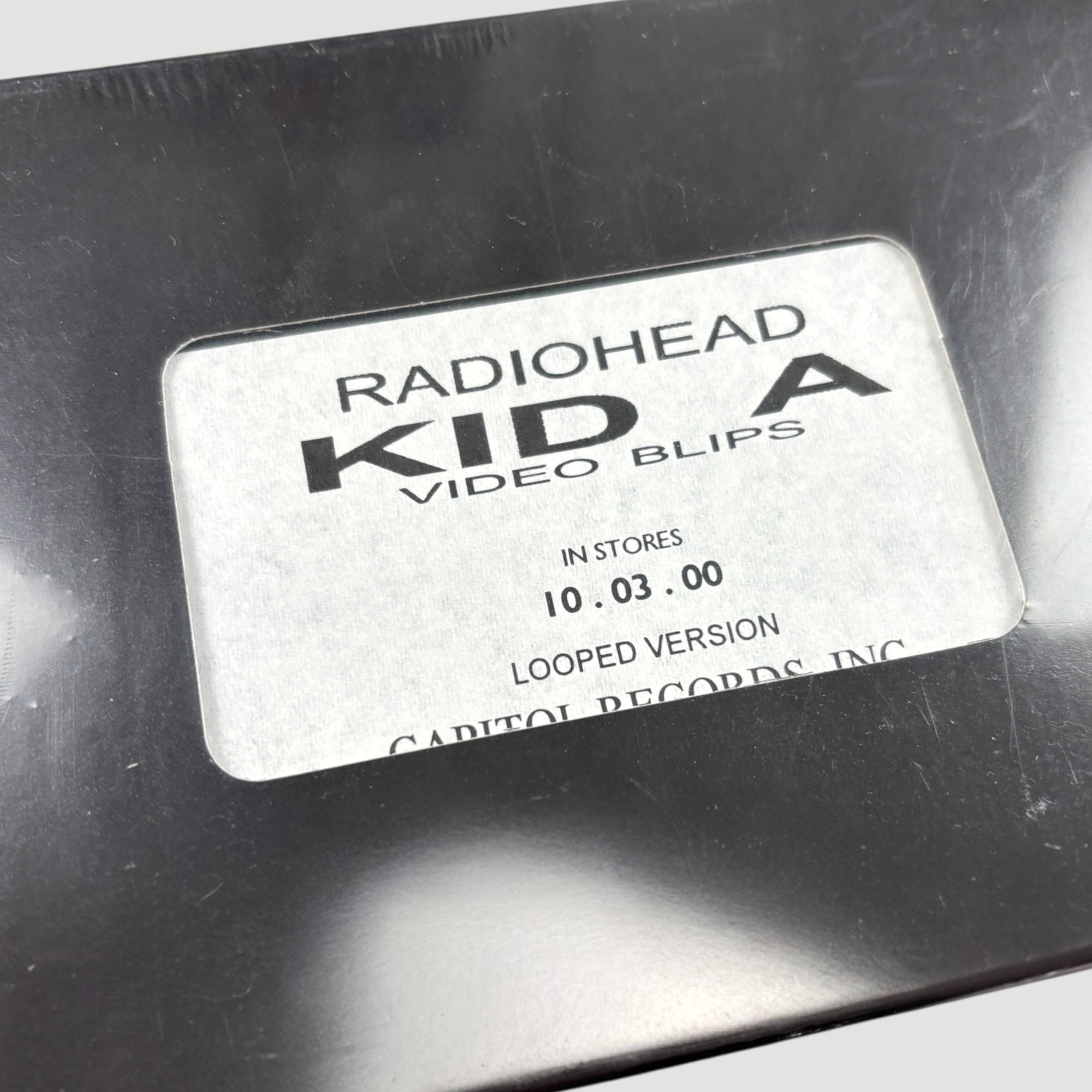 2000 Radiohead KID A Blips US VHS