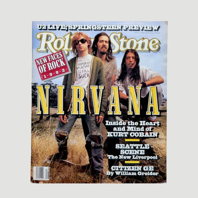 1992 Rolling Stone Nirvana Issue