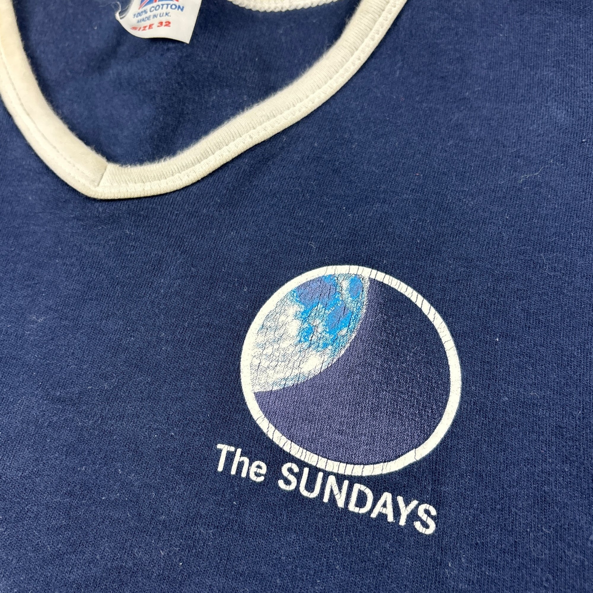 90's The Sundays Logo Baby Ringer T-Shirt