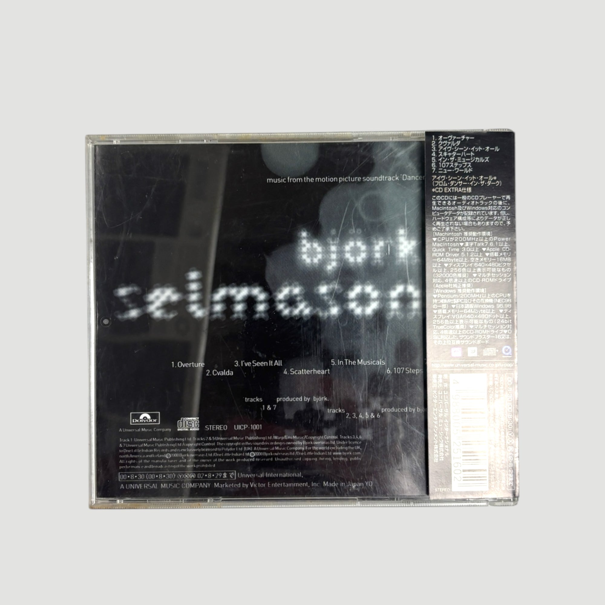 2000 Björk Dancer in the Dark Japanese CD