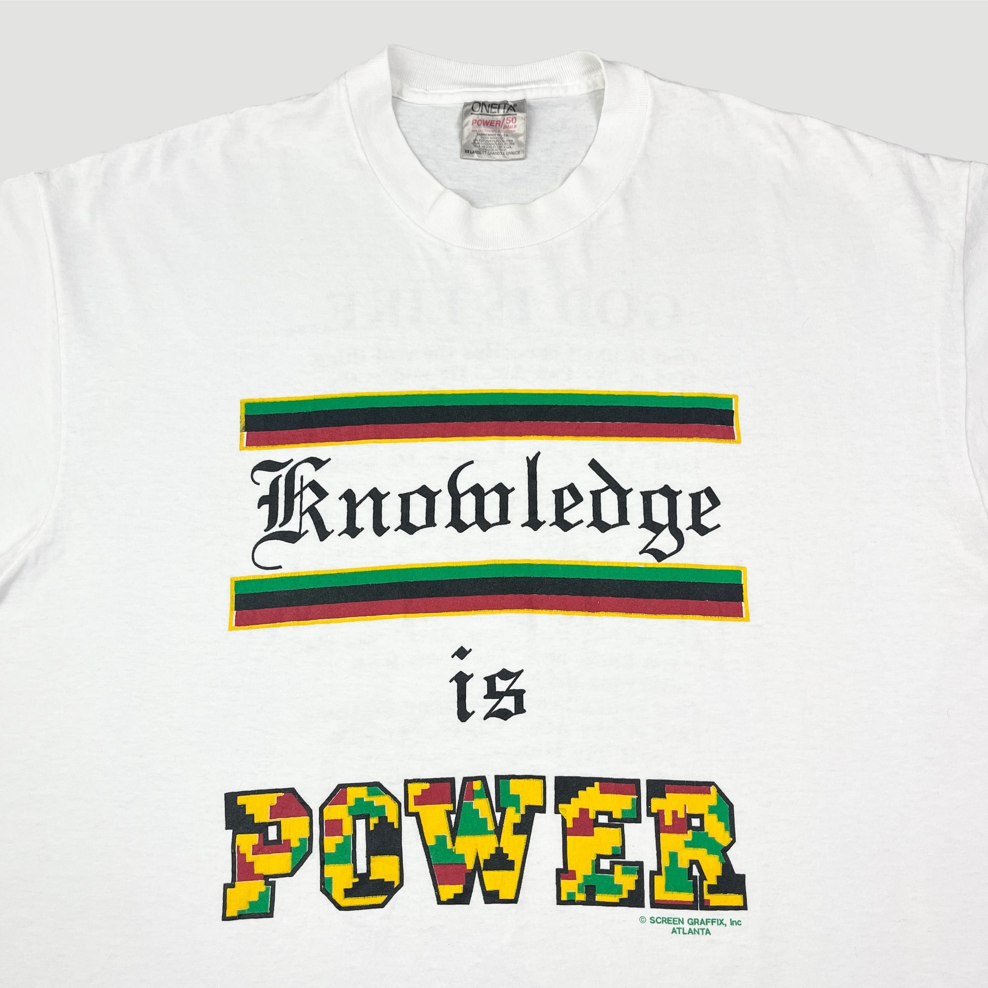 90's Knowledge is Power T-Shirt
