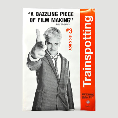 1996 Trainspotting Advance Promo Poster (Sick Boy)