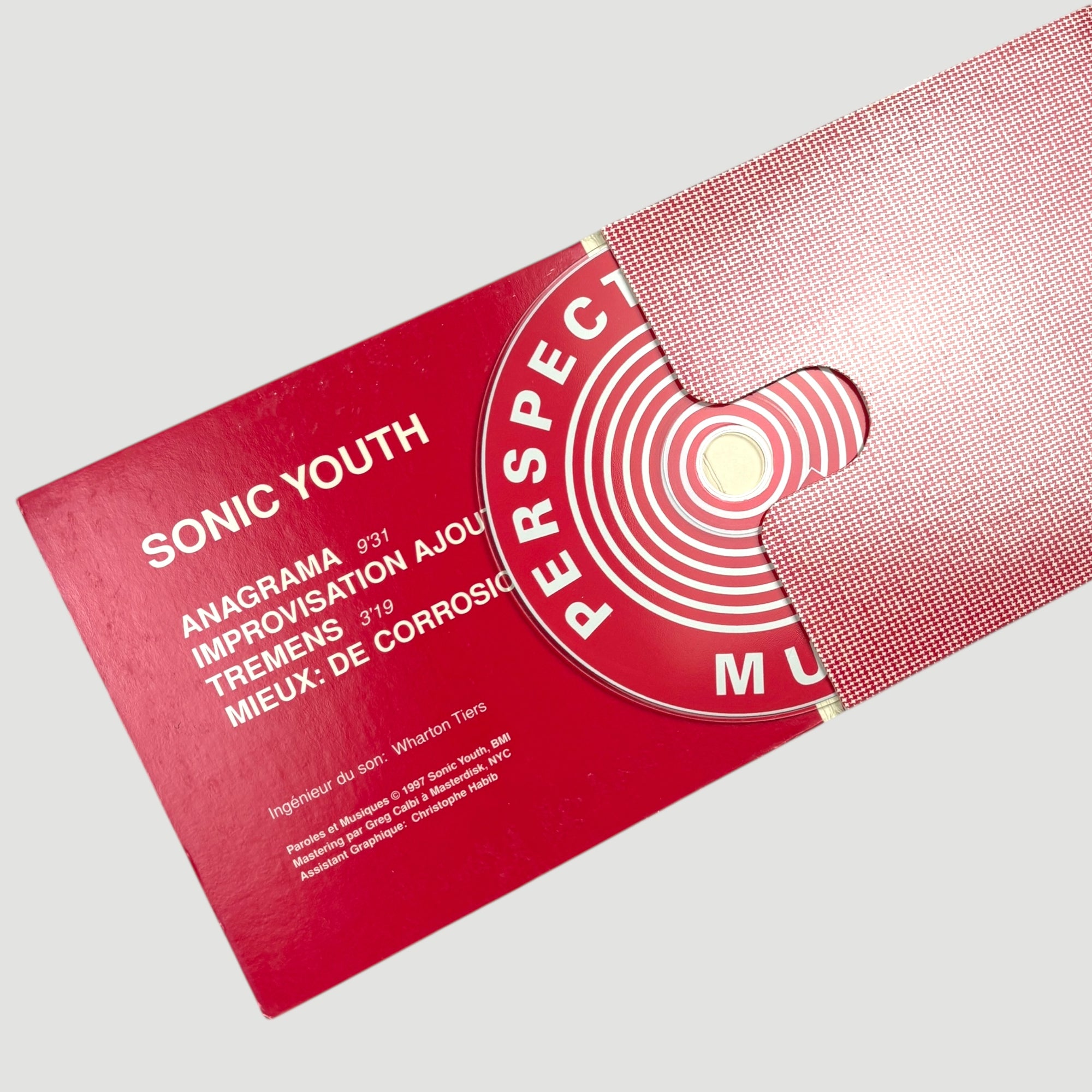 1997 Sonic Youth Anagrama SYR1 CD