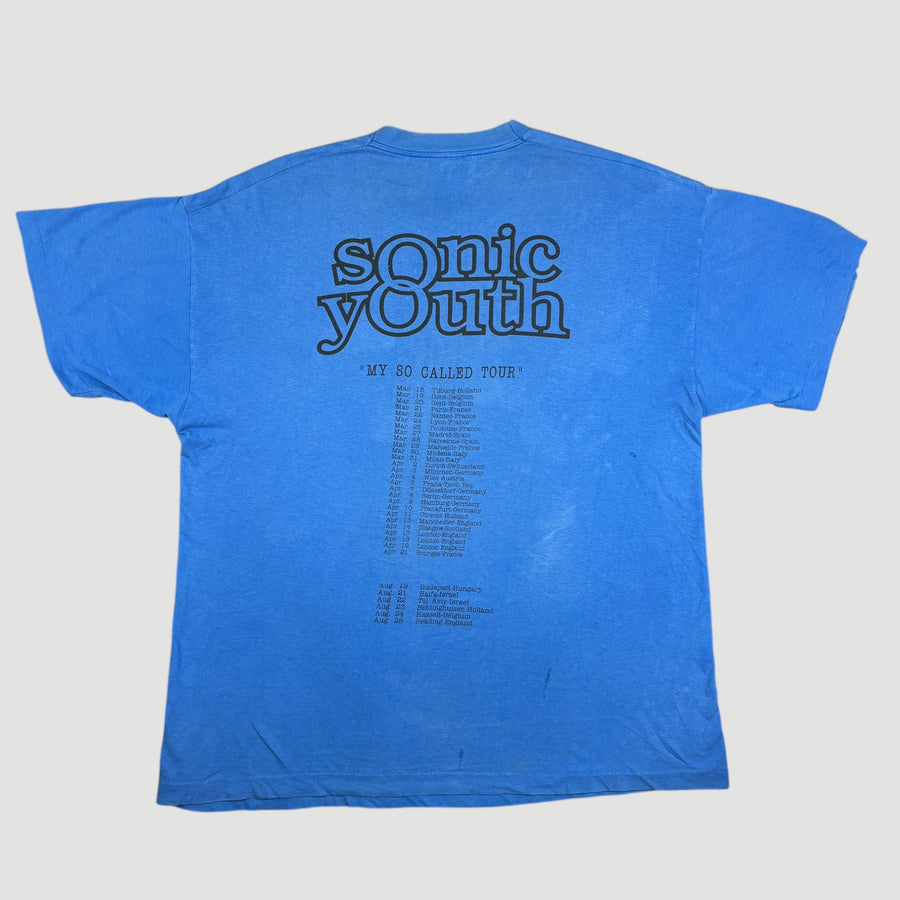 1995 Sonic Youth Washing Machine Euro Tour T-Shirt