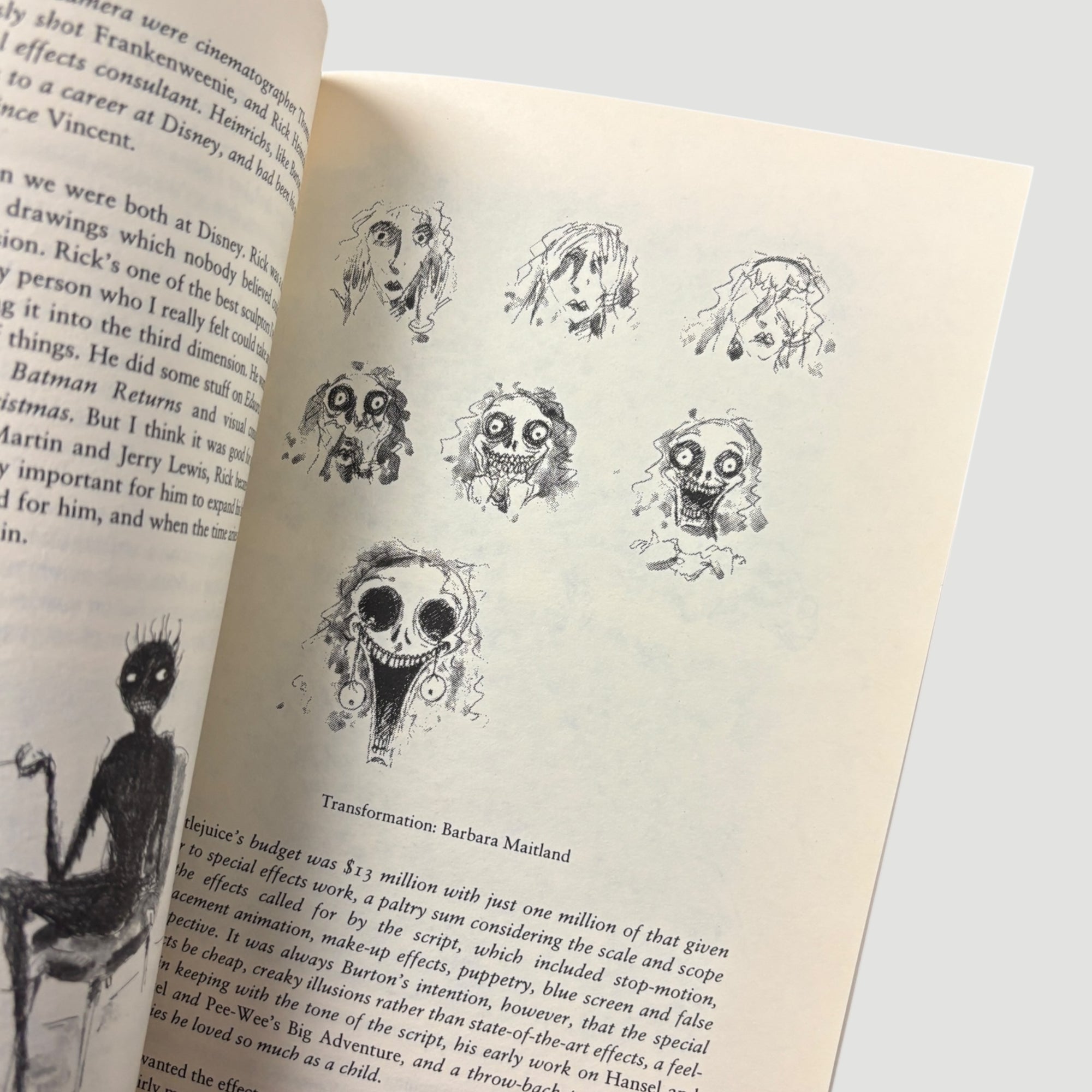 1993 Edward Scissorhands Faber UK Boxset (VHS+Book)