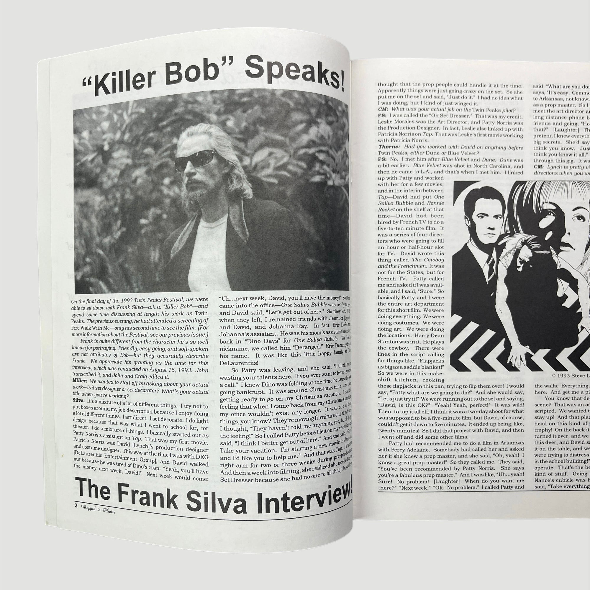 Early 90's Wrapped in Plastic "Killer Bob" Speaks! Issue