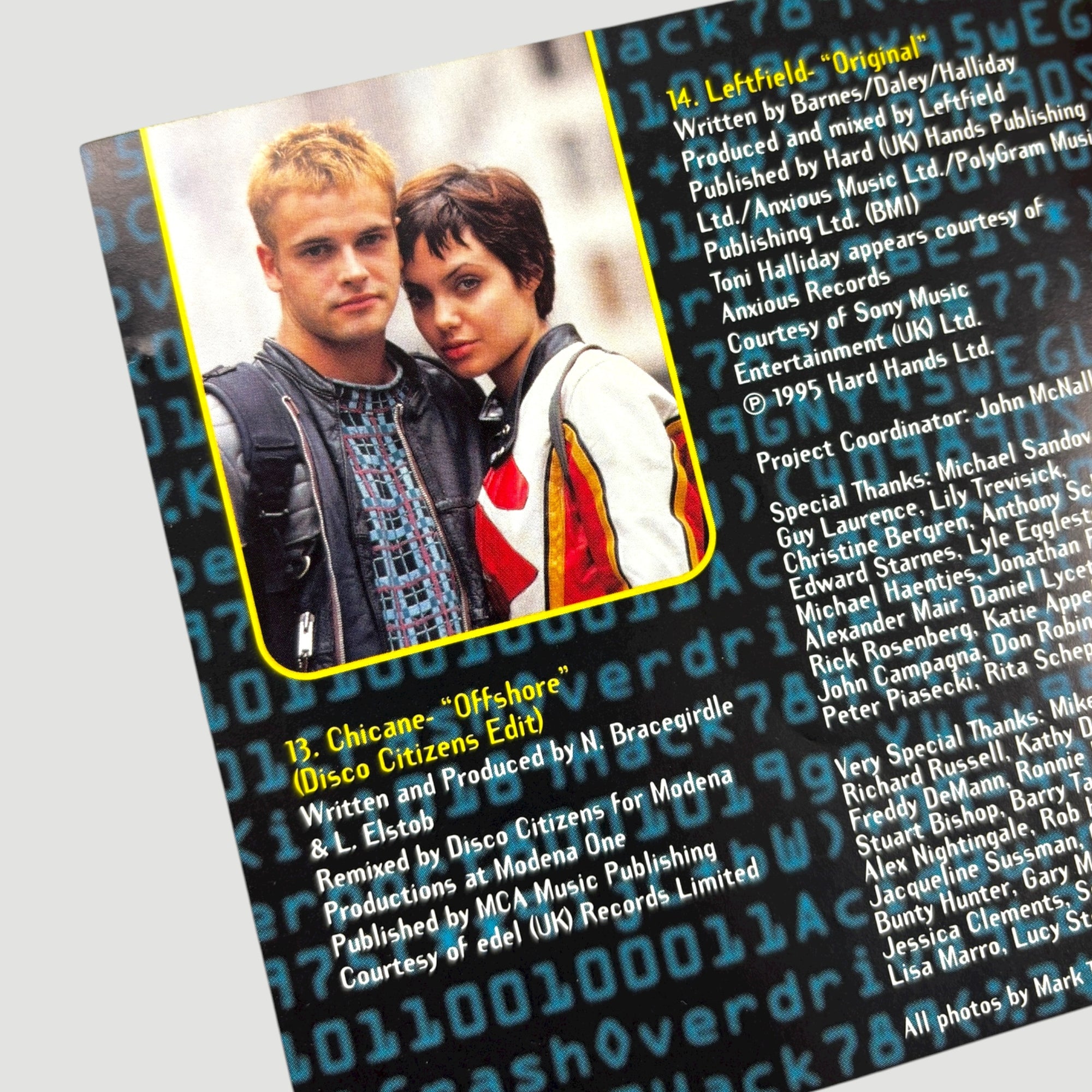 1997 Hackers 2 US OST CD