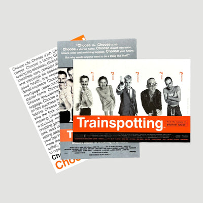 1996 Trainspotting 3 Postcard Set