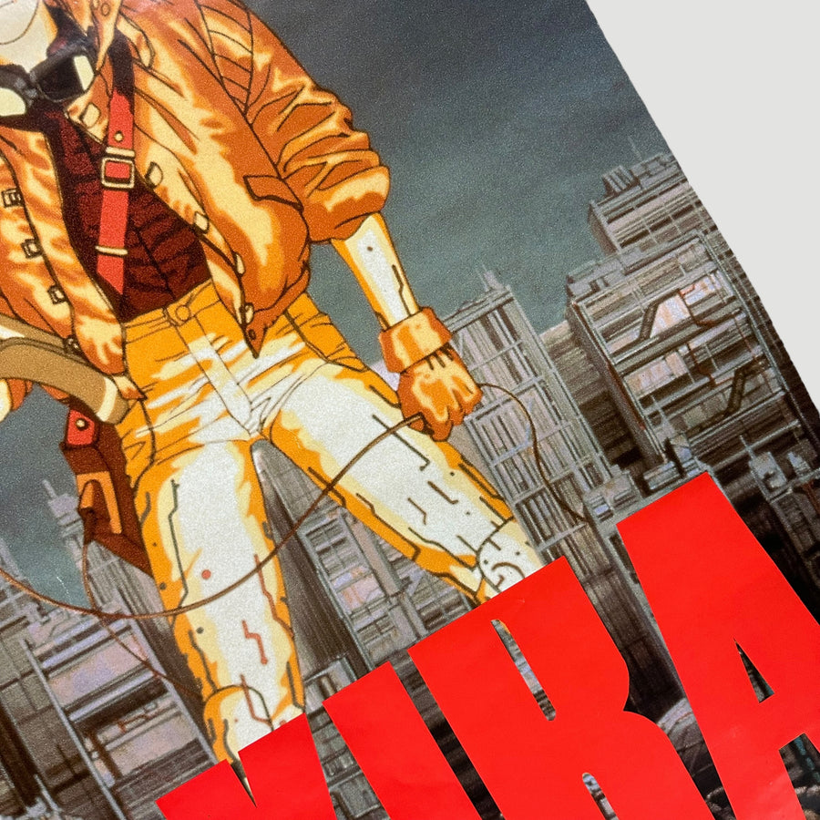 1989 Akira Original Release Poster