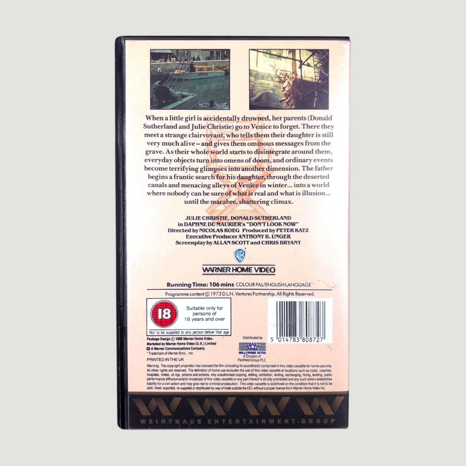 1988 Don't Look Now UK VHS