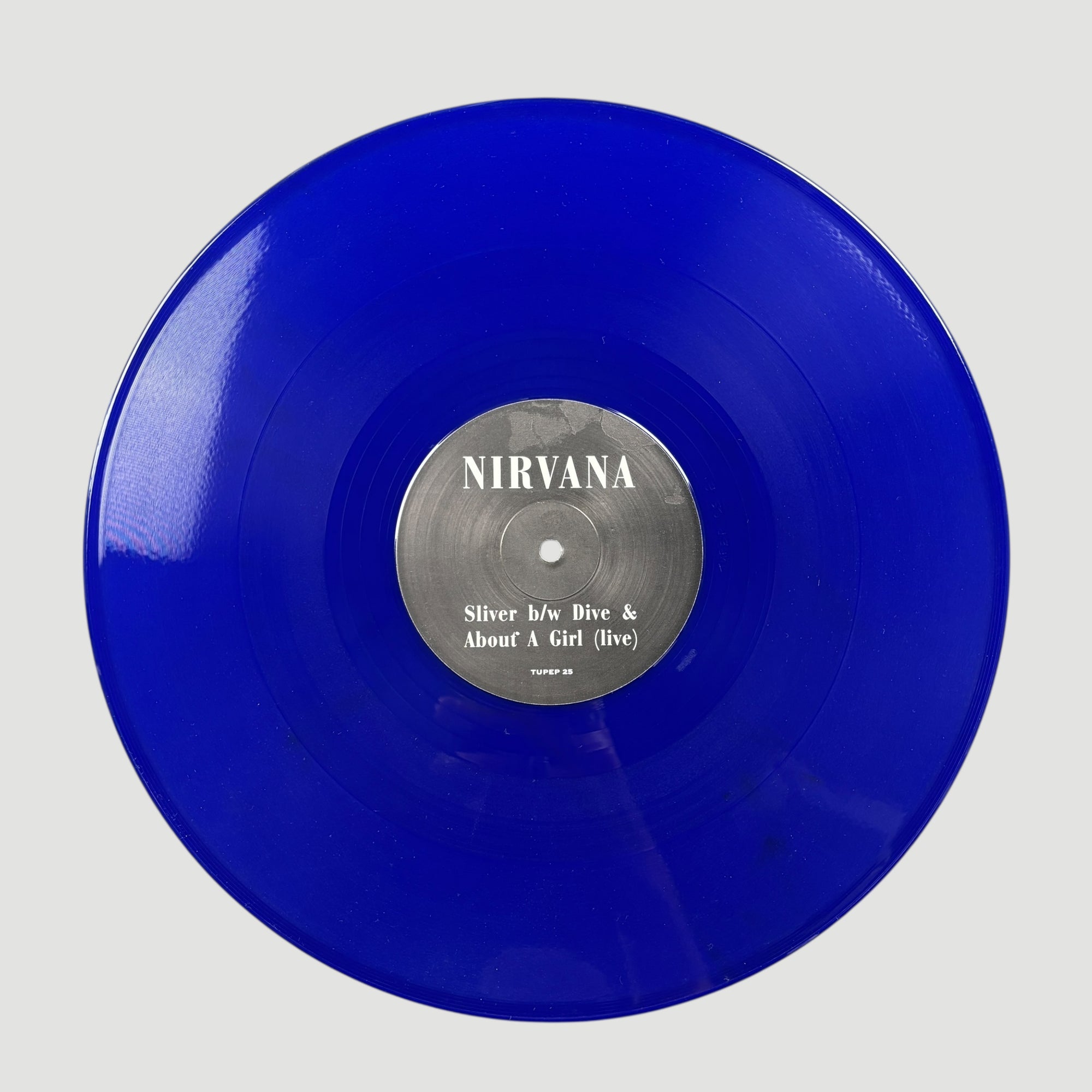 1991 Nirvana 'Sliver' Blue Vinyl UK 12" Single