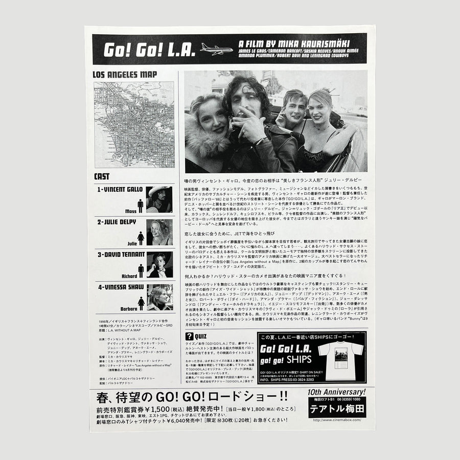 1998 Go! Go! LA Japanese Chirashi Poster