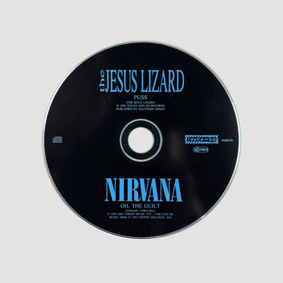 1992 Nirvana/The Jesus Lizard Puss/Oh The Guilt Split UK CD Single