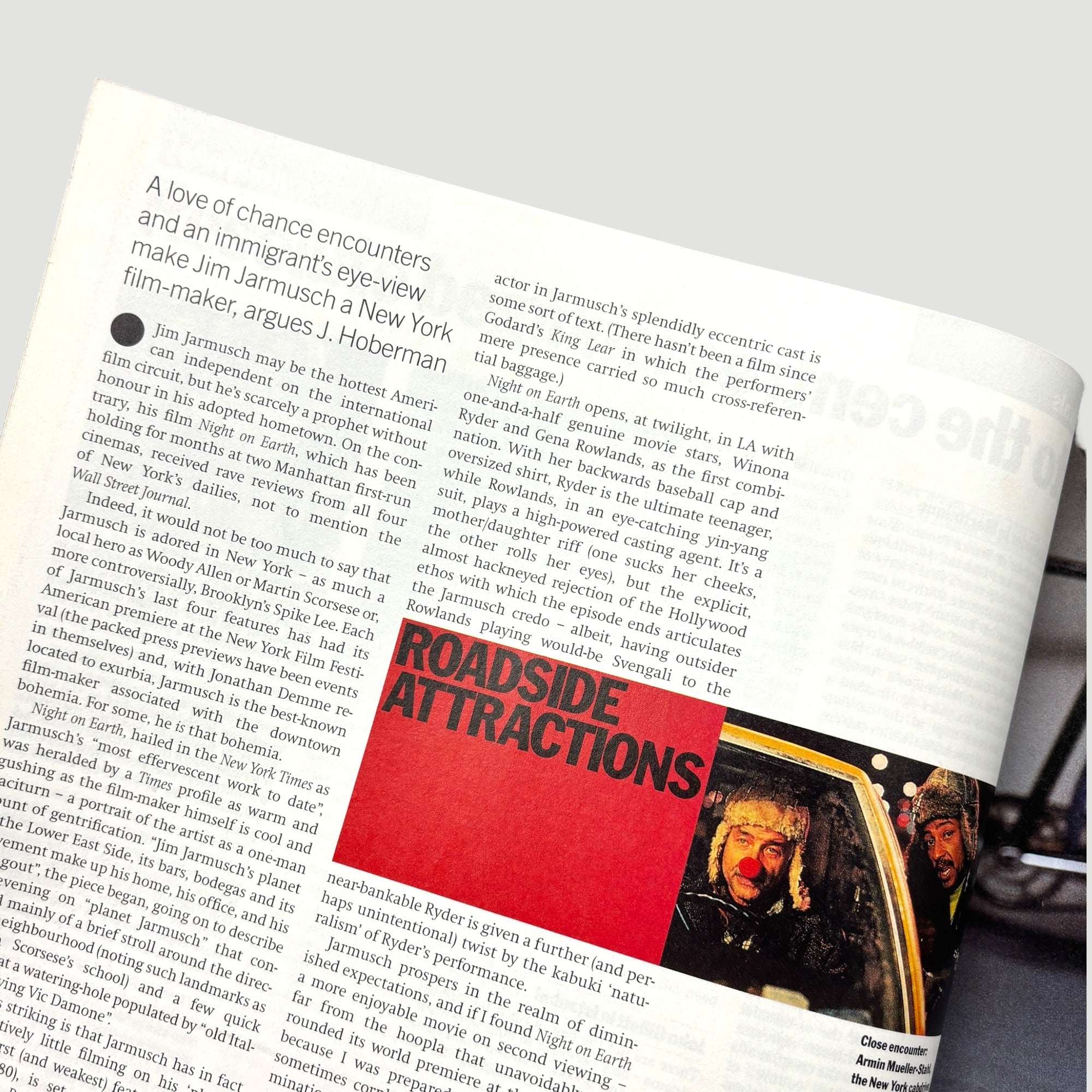 1992 Sight and Sound Winona Ryder Cover Issue