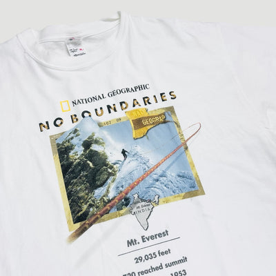 90's National Geographic No Boundaries T-Shirt