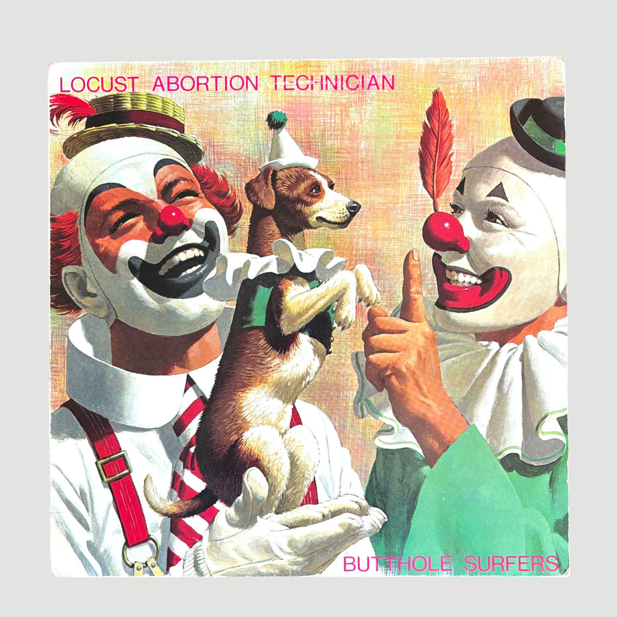 1987 Butthole Surfers Locust Abortion Technician 1st Press UK LP
