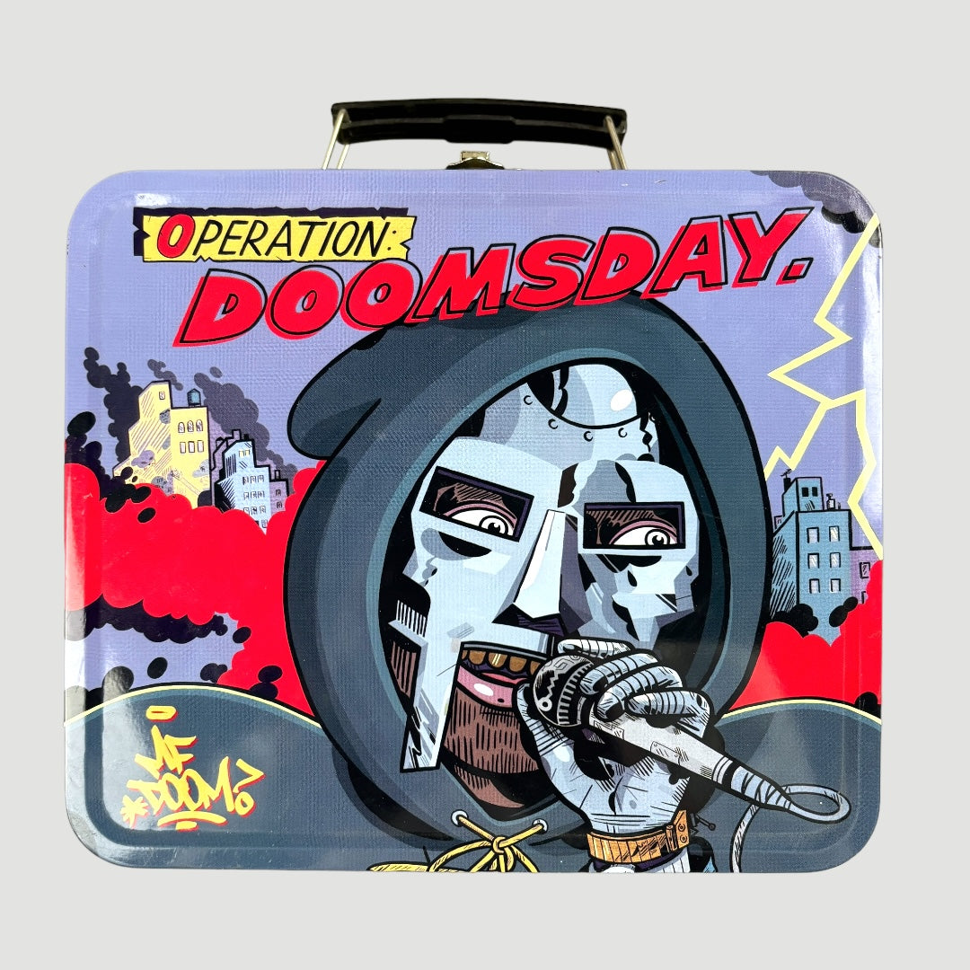 2011 MF DOOM Operation: Doomsday 2CD + Playing Cards Lunchbox