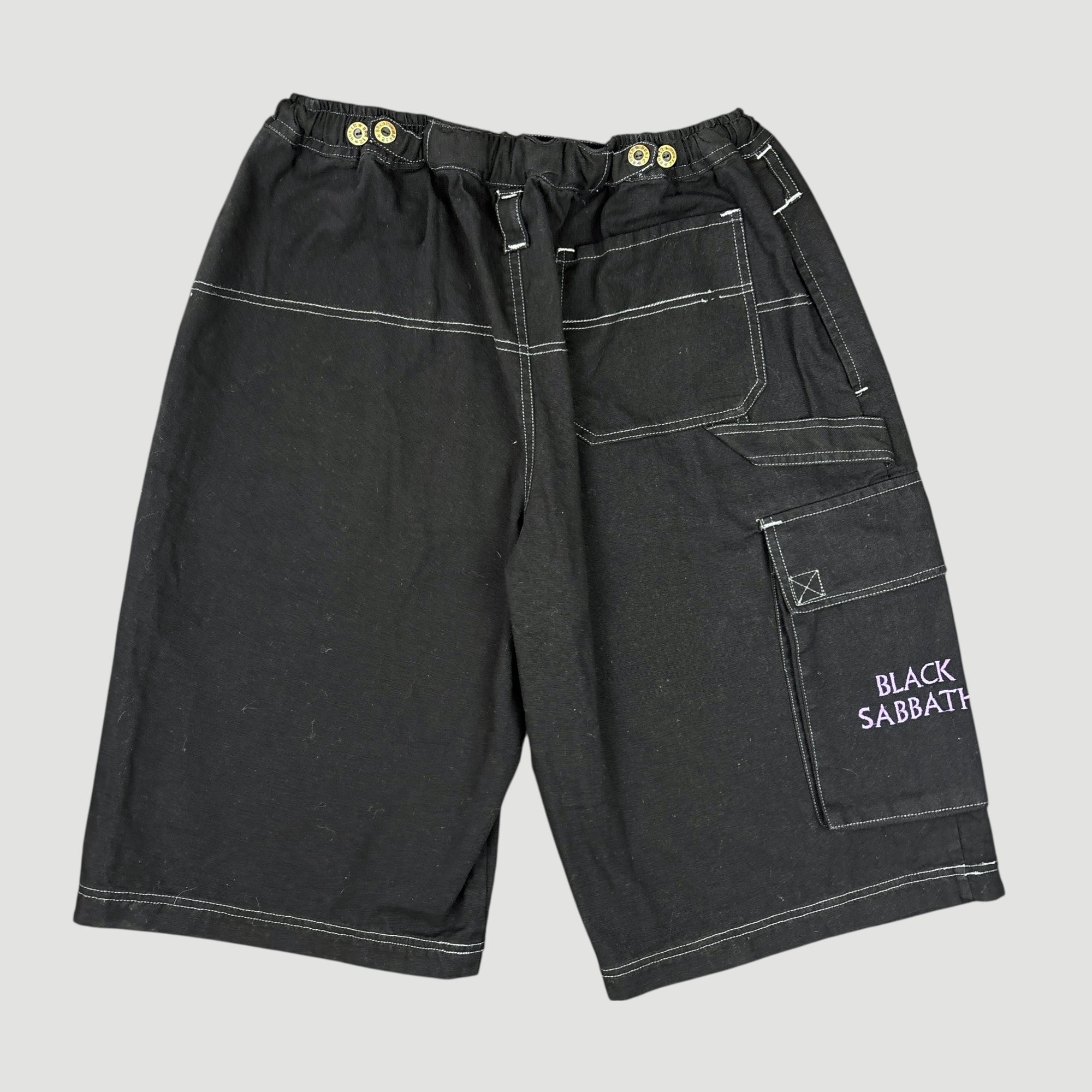 2000 Black Sabbath Cargo Shorts