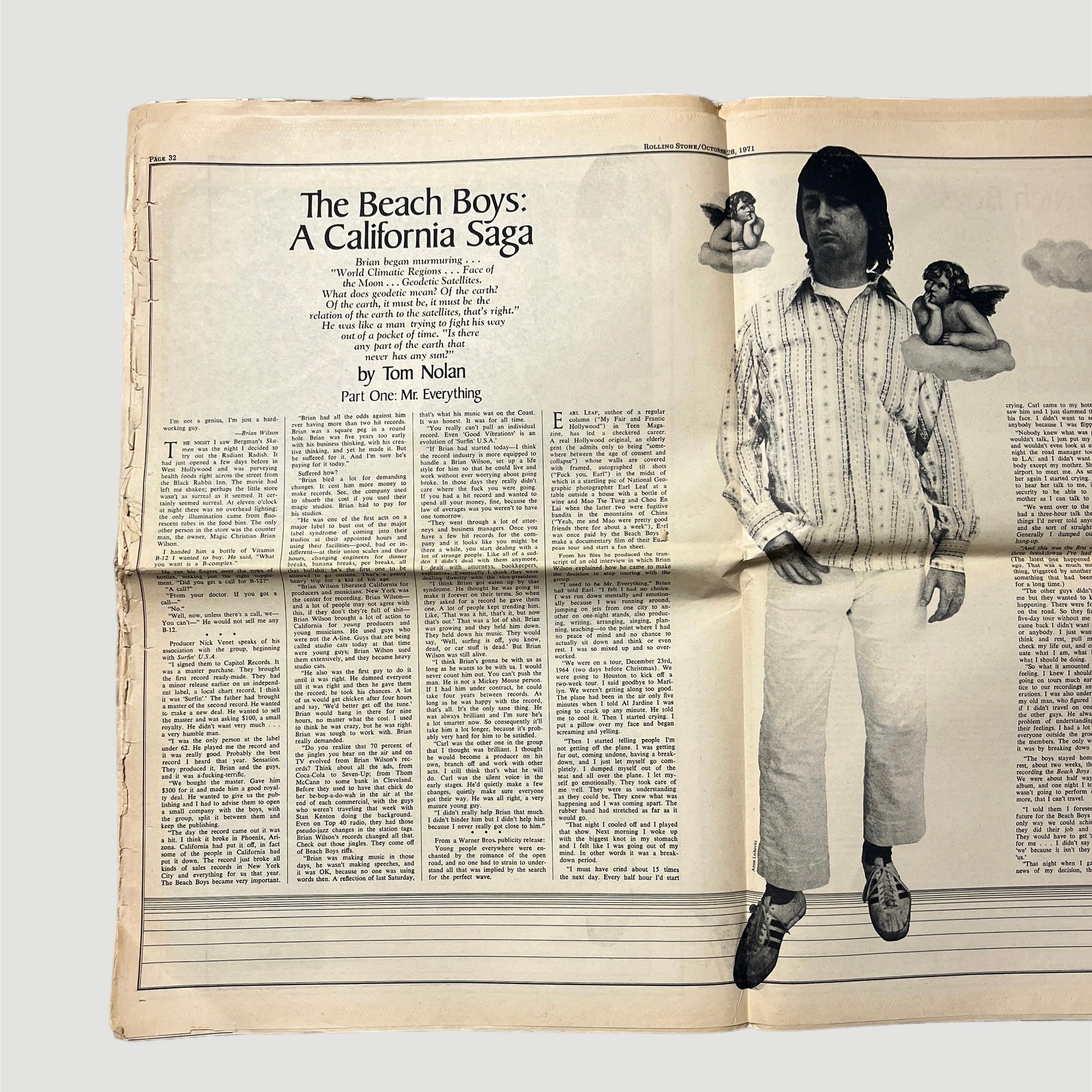 1971 Rolling Stone Beach Boys Issue