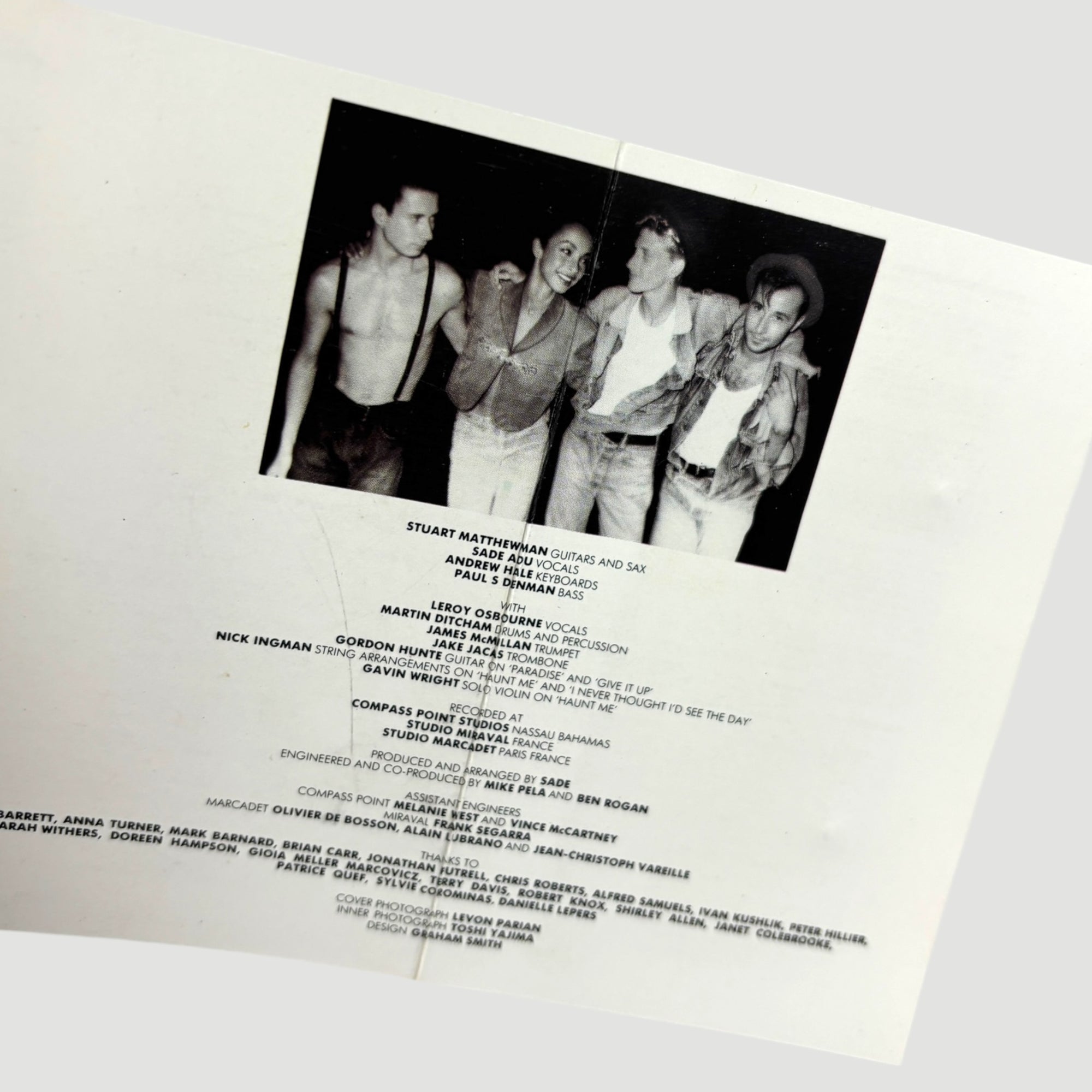 90's Sade Stronger Than Pride UK Cassette