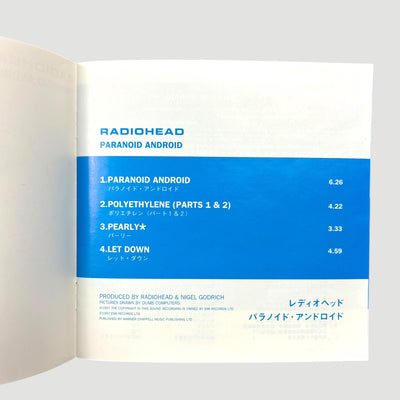 1997 Radiohead Paranoid Android Japanese CD Single