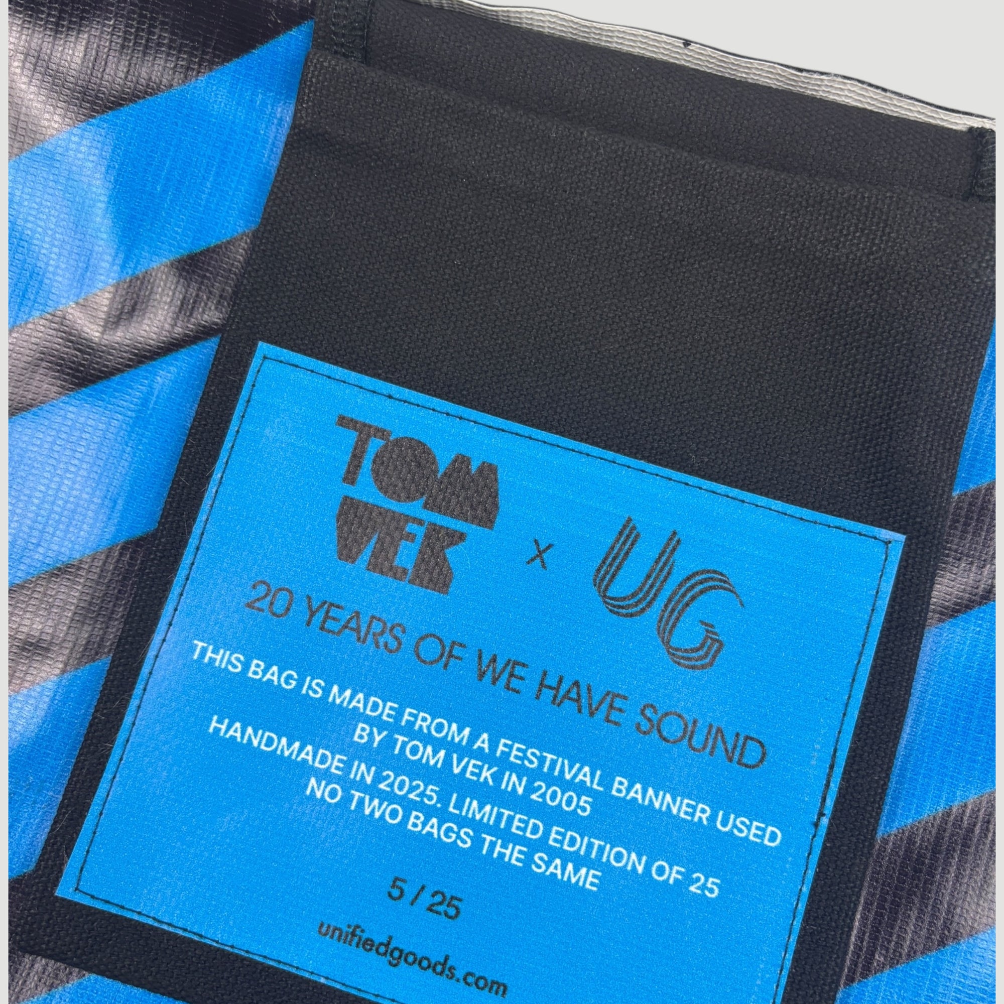 Tom Vek x UG Banner Messenger Bag  (No.5/25)