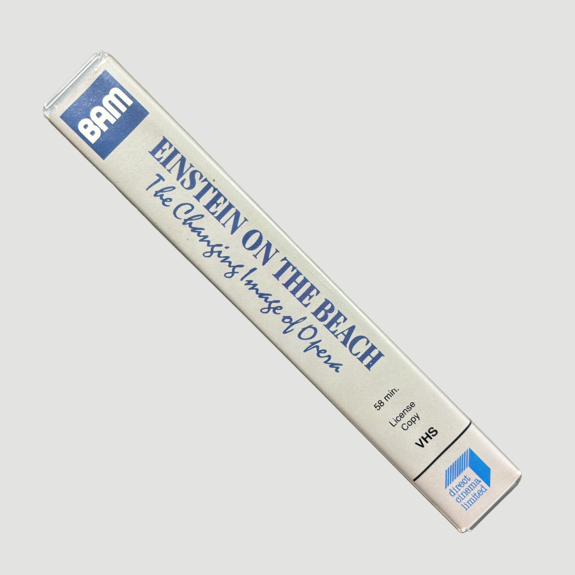 1987 Philip Glass/Robert Wilson 'Einstein on the Beach' VHS