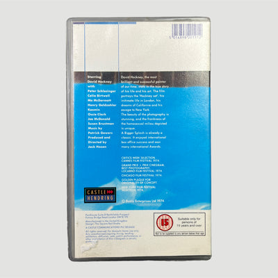 90's A Bigger Splash Feat. David Hockney VHS