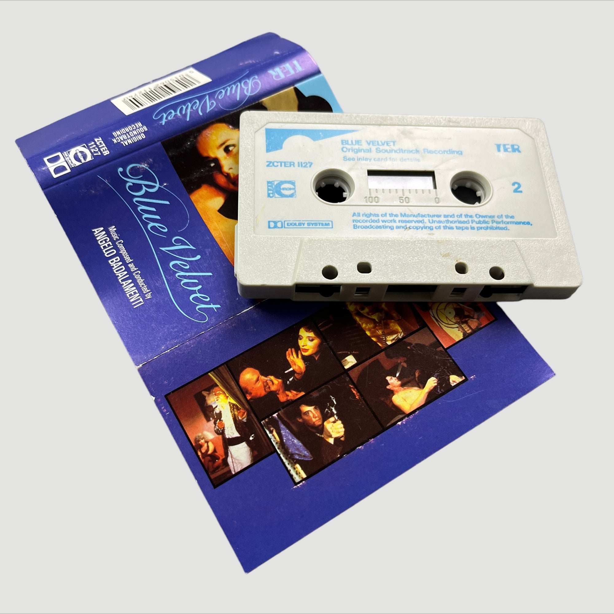 1986 Blue Velvet OST UK Cassette