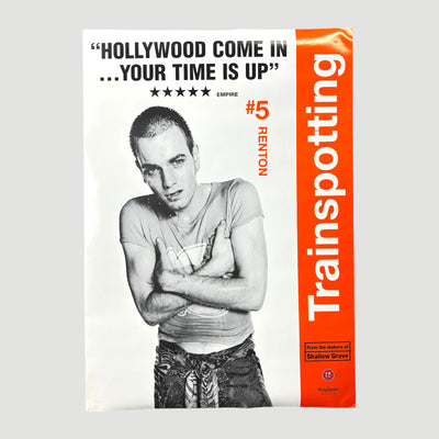 1996 Trainspotting Advance Promo Poster (Renton)